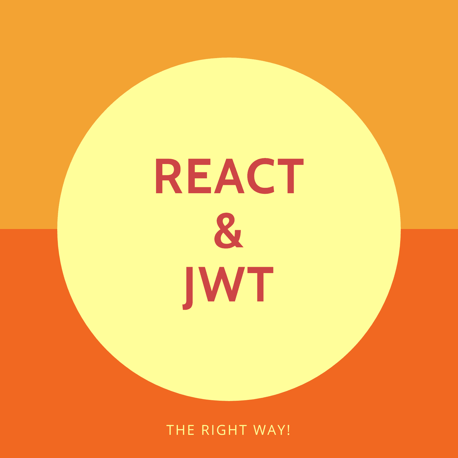 React & JWT Authentication - the right way!